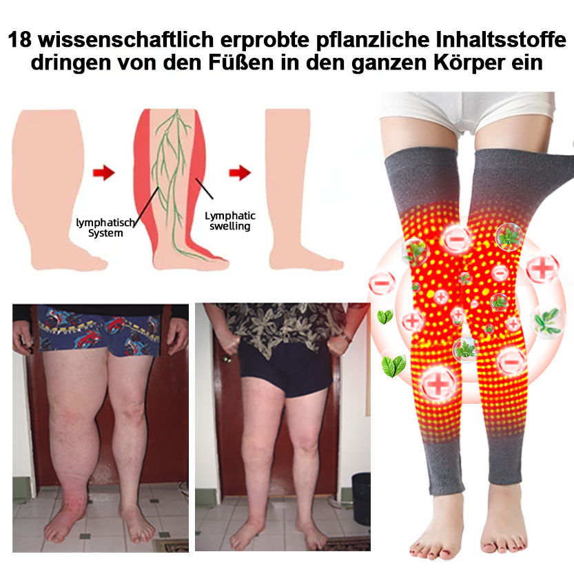đ„ RFMediThermâą Radiofrequente KrĂ€uter-Thermo-Kniebandage(Von RKI-Experten empfohlen - Geeignet fĂŒr alle Beinleiden)đ