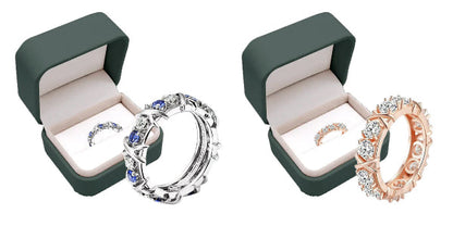 (Letzter Tag des limitierten Zeitrabattes🔥💥) CZTICLE™ Magnetischer Moissanit-Diamantring🔥