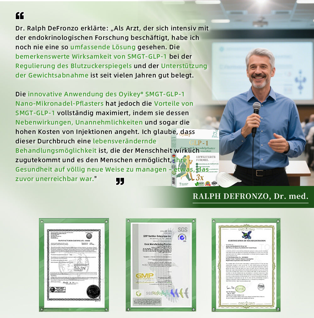 【Letzter Tag Angebot 🎊 70 % RABATT】 Oyikey® GLP-1 Nano-Mikronadelpflaster Schlankheit- & Gesundheit 🌱  (Schmerzfrei, 24/7 Wirkstofffreisetzung | Schneller Gewichtsverlust von 9 kg | Blutzuckersenkung um 90 %)🏆