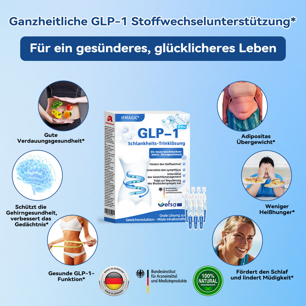 IFMAGIC® GLP-1 Pro Schlankheits-Trinklösung 👩‍⚕️Empfehlung eines Adipositas-Spezialisten 💧keine Nebenwirkungen, geeignet für alle Altersgruppen👍