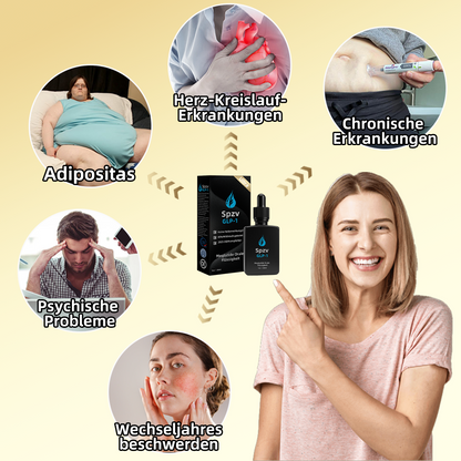 Spzv® Stoffwechsel GLP-1 Ultra💧F&E der Uni Heidelberg(👨‍⚕️Ärztlich zugelassene sichere Lösungen für Diabetes, Fettleibigkeit und Herz-Kreislauf-Erkrankungen)