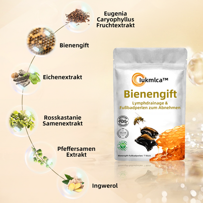 🐝Iukmlca™ Beim Venom Lymphtische Entwässerung & Schlankheits Fußbad Perlen🫚 - BMG Erwartete Empfehlungen💎