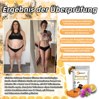 🐝Iukmlca™ Beim Venom Lymphtische Entwässerung & Schlankheits Fußbad Perlen🫚 - BMG Erwartete Empfehlungen💎